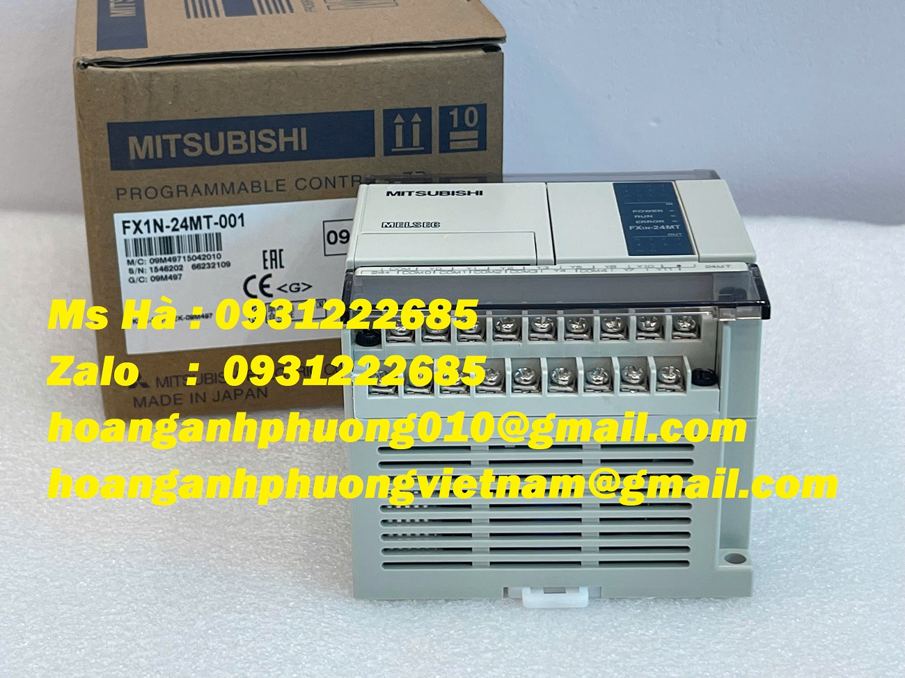 PLC điều khiển Mitsubishi FX1N-24MT-001 giá cả ổn định